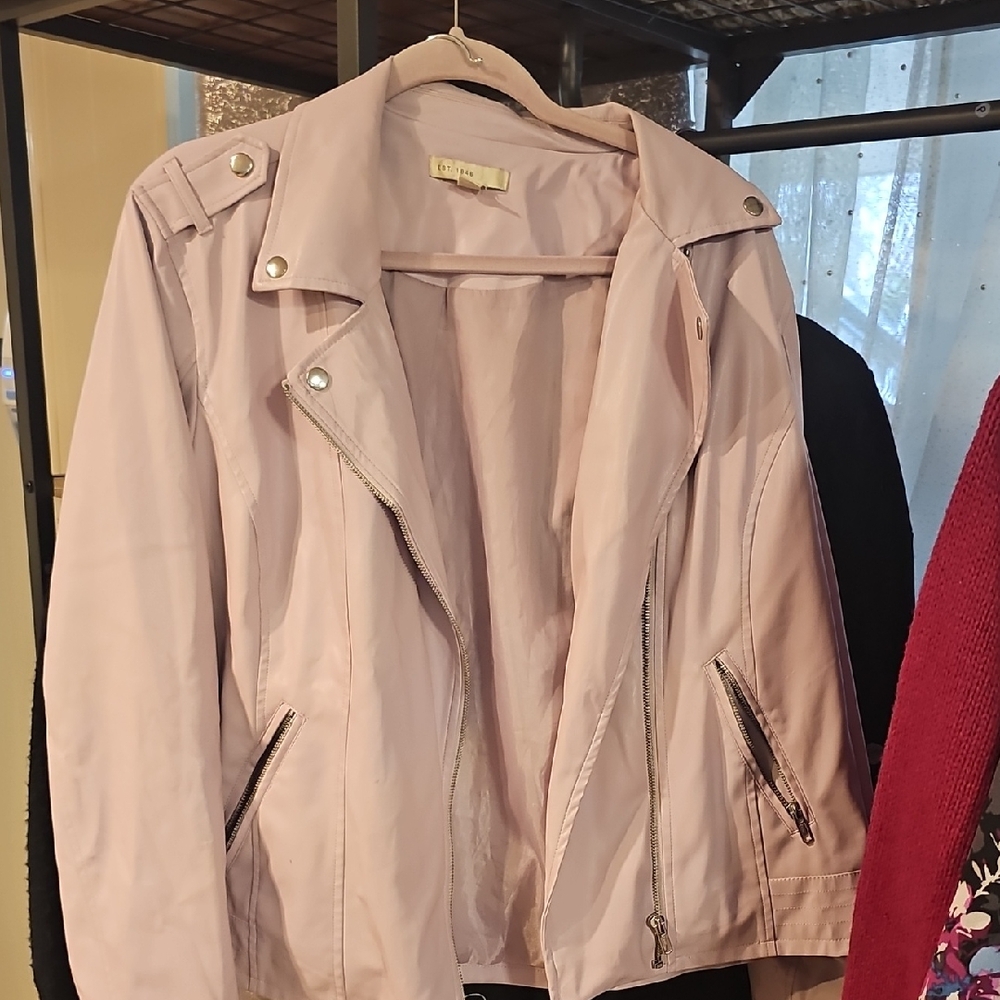 Women's Lavender Biker Jacket